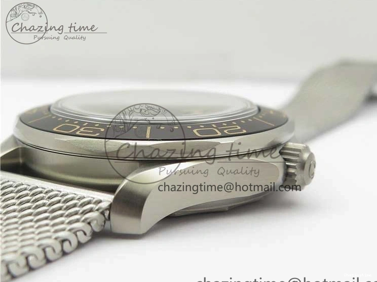 0524 Seamaster 300 “No Time to Die” Limited Edition ORF 1:1 Best Edition on SS Mesh Bracelet A8806 (Free Nato Strap) Durable 7866